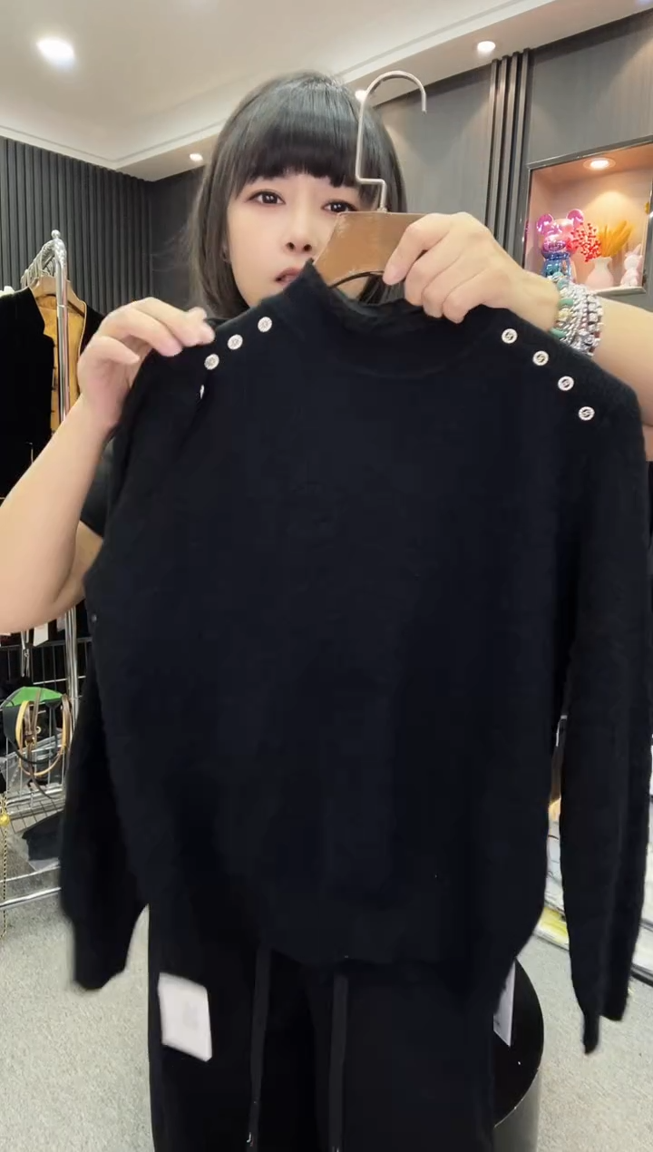 3120针织衫---黑色