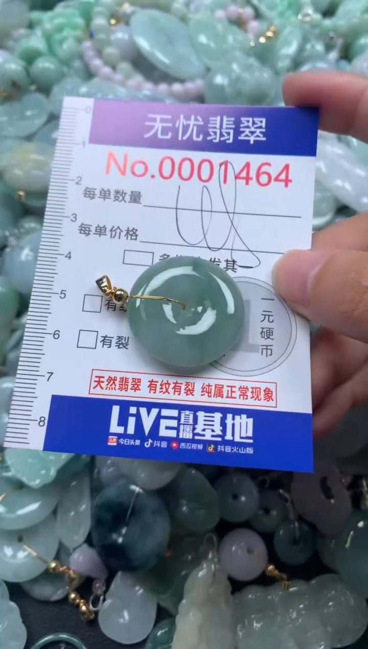 颈饰未镶嵌翡翠1464