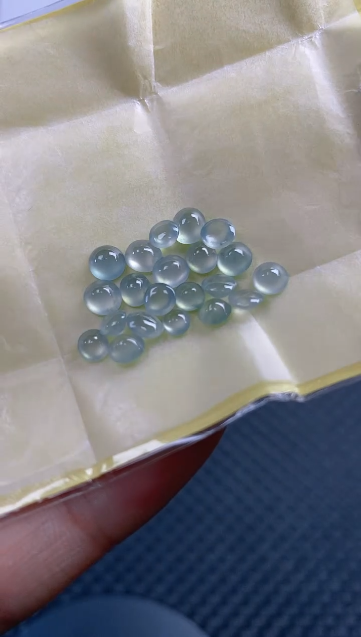 【闪购商品】定制翡翠未镶嵌天然翡翠蛋面54