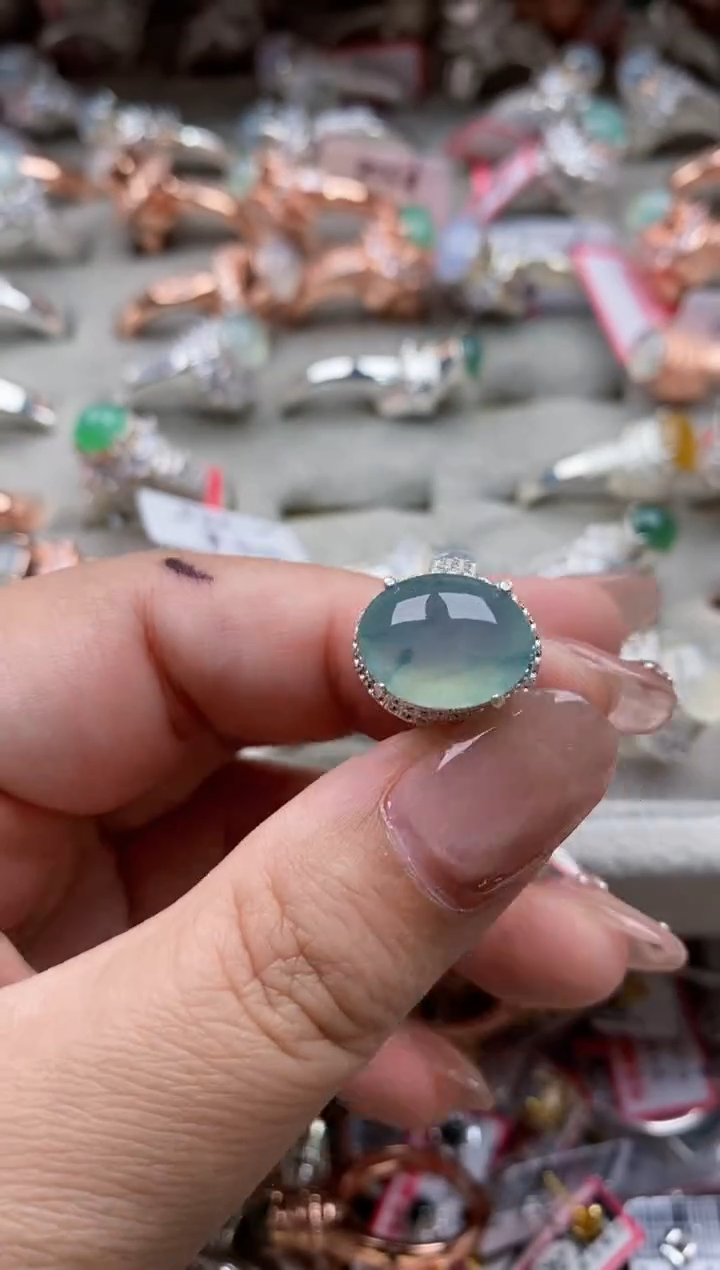 【闪购商品】翡翠戒指未镶嵌444444---3--10