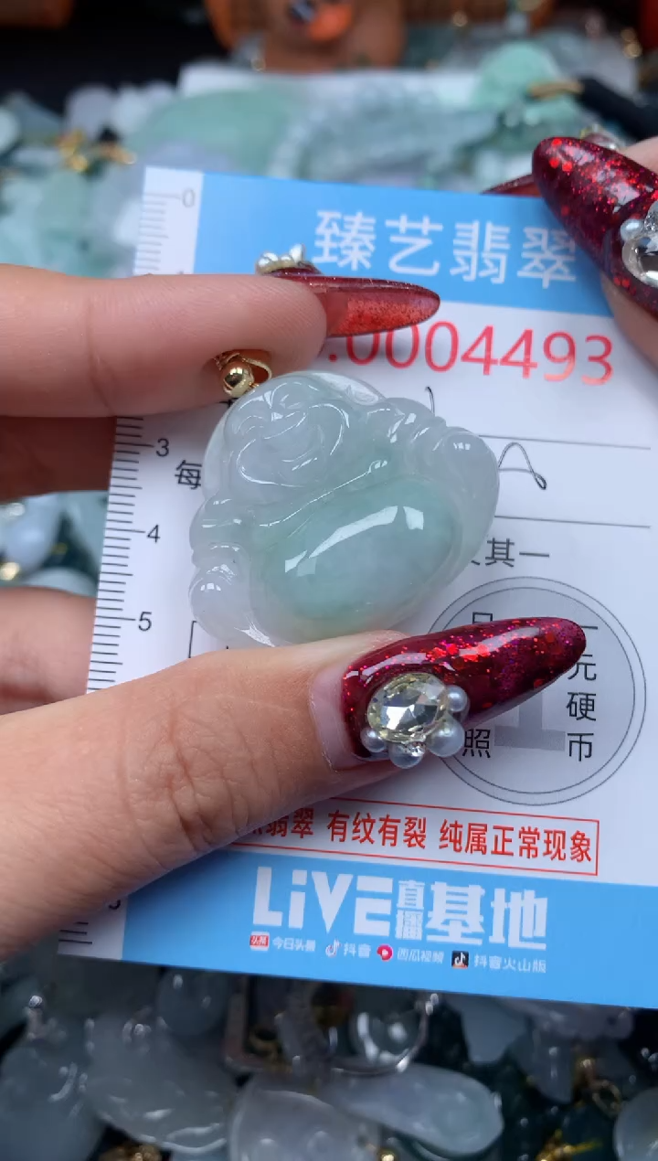 颈饰未镶嵌翡翠4493