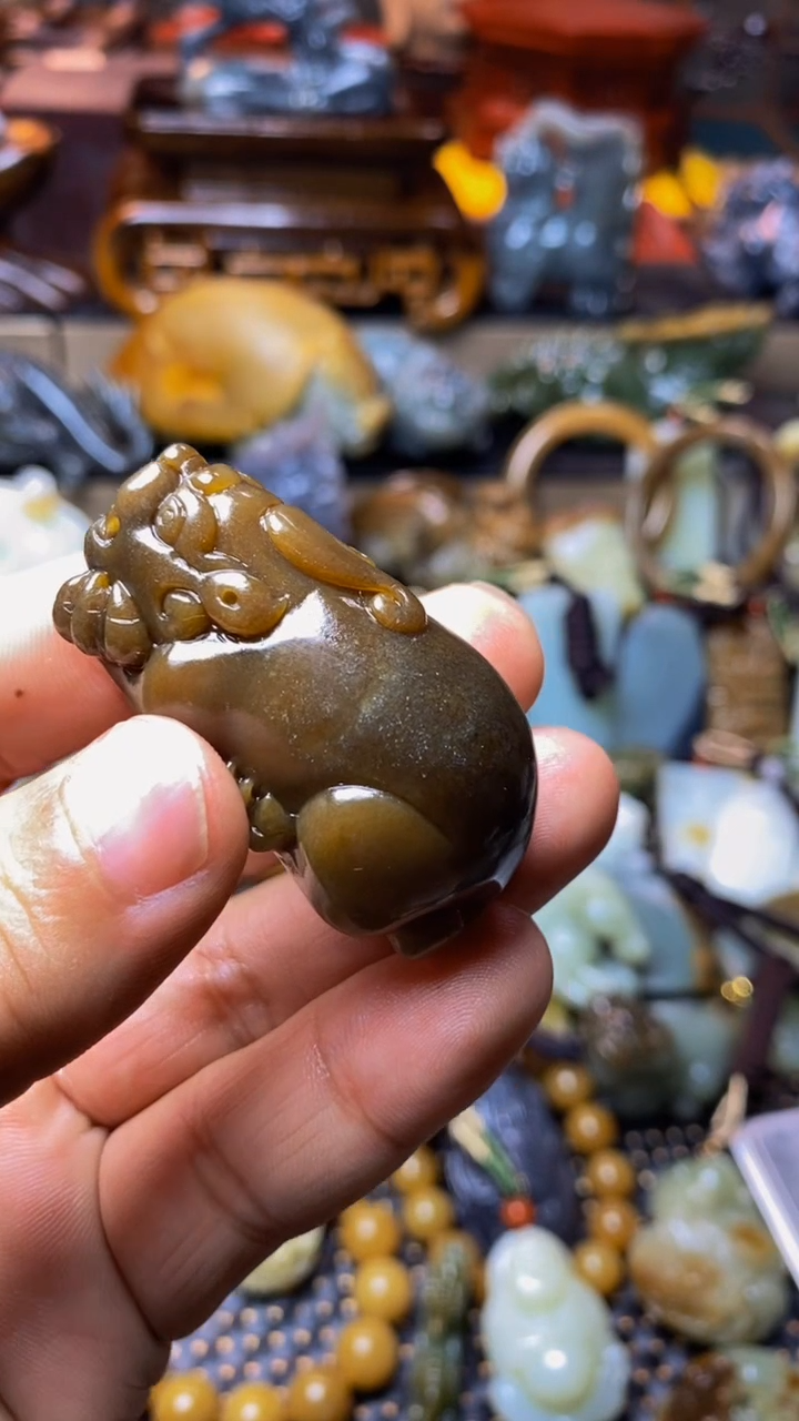 【闪购商品】和田玉挂件未镶嵌1