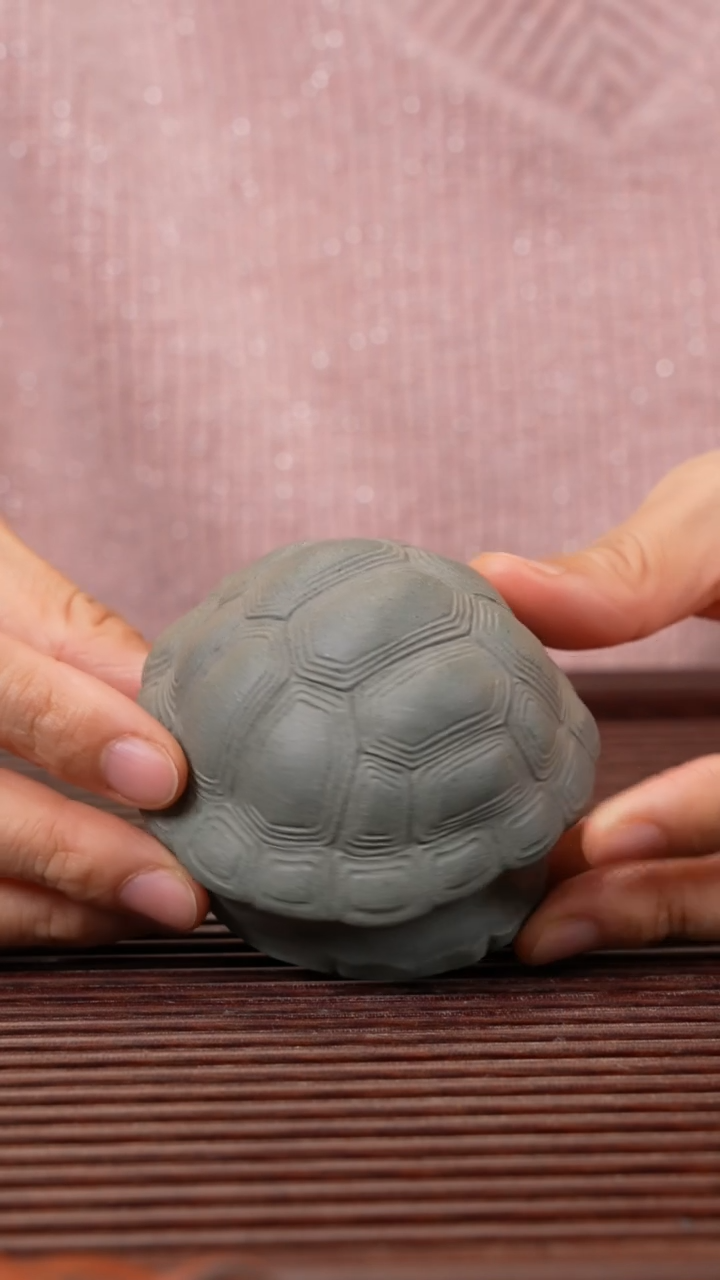 【闪购商品】紫砂茶宠龟壳盖置