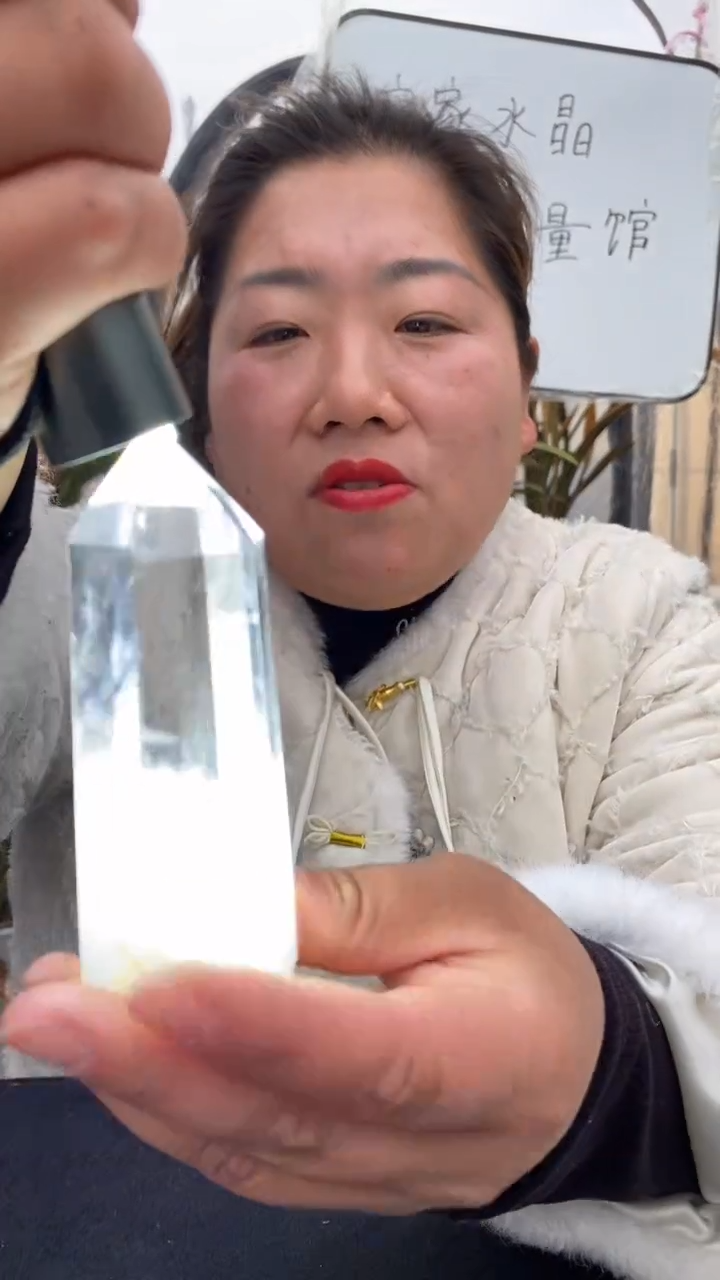 【闪购商品】水晶柱子未镶嵌白水晶柱子D129