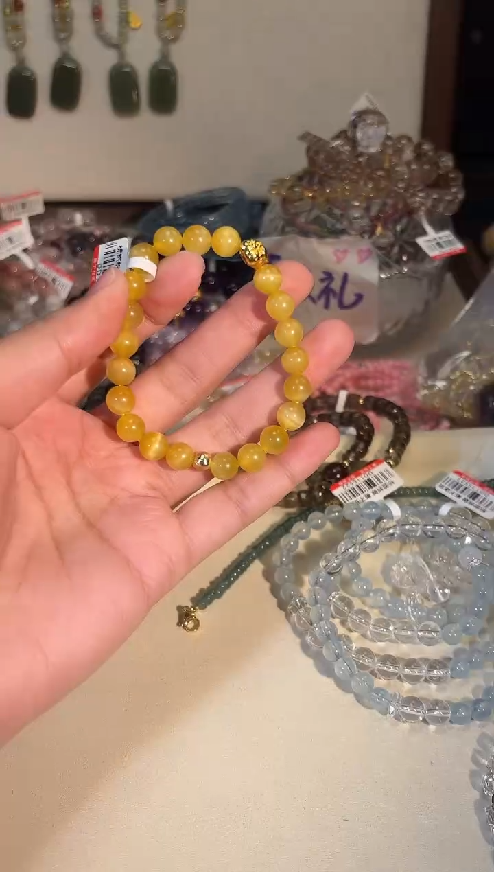 未镶嵌手串石英质玉g947多样性发货一件