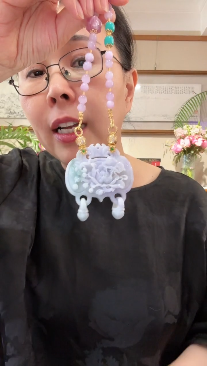 【闪购商品】翡翠颈饰未镶嵌国风