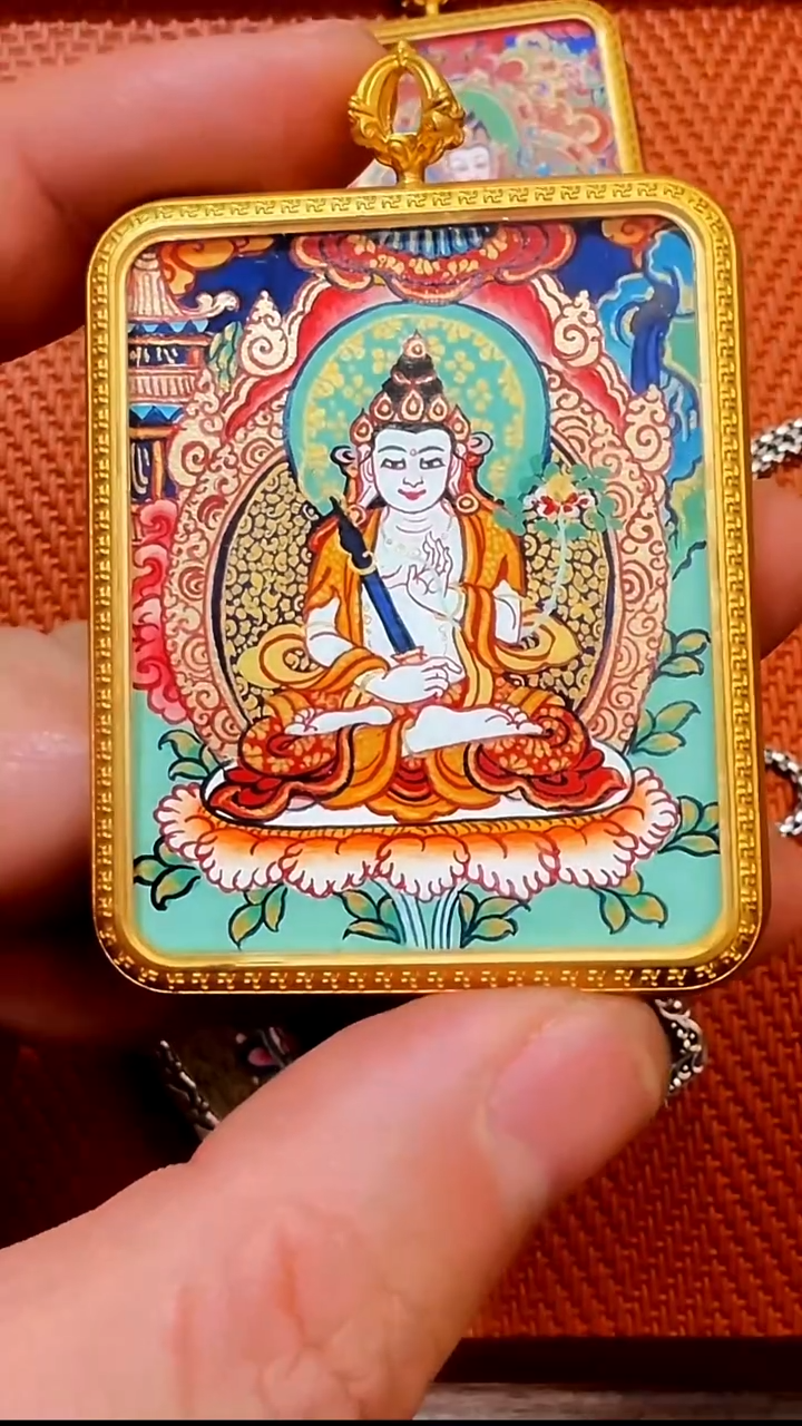 吊坠嘴哥严选——1218虚空臧普萨唐卡