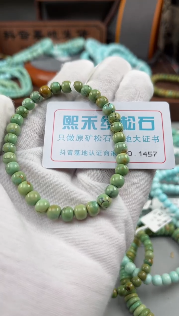 【闪购商品】绿松石松石未镶嵌1457