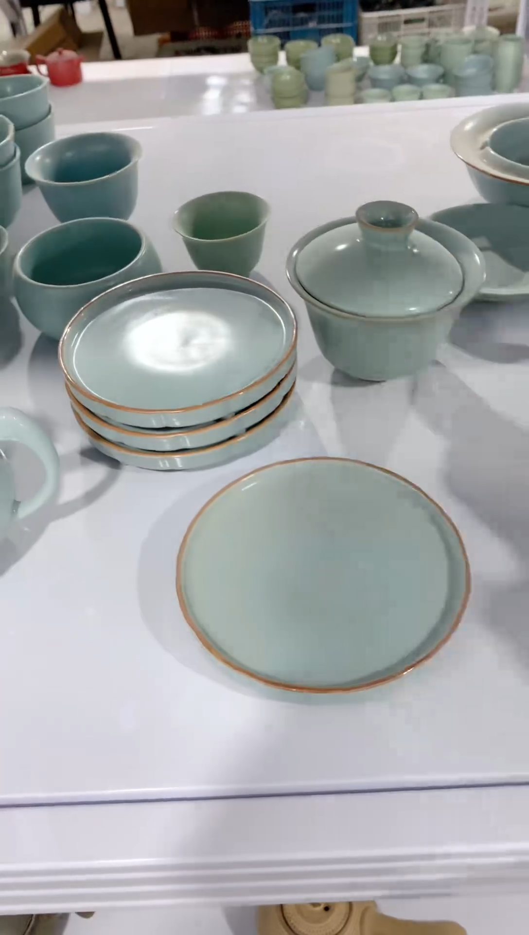 【闪购商品】陶瓷茶壶茶杯茶碗（轻轻微瑕）