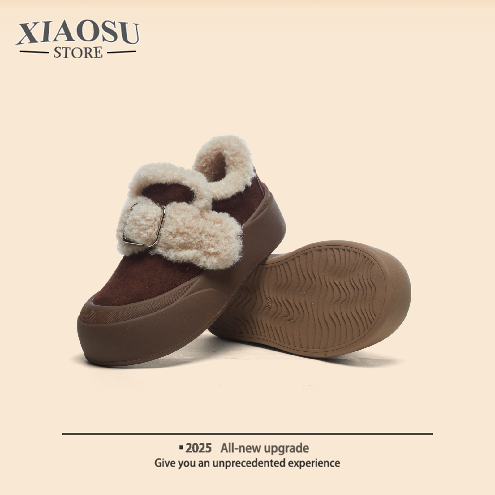 春季新款加绒舒适低帮博肯鞋复古百搭低跟软底休闲鞋 X 检 8311