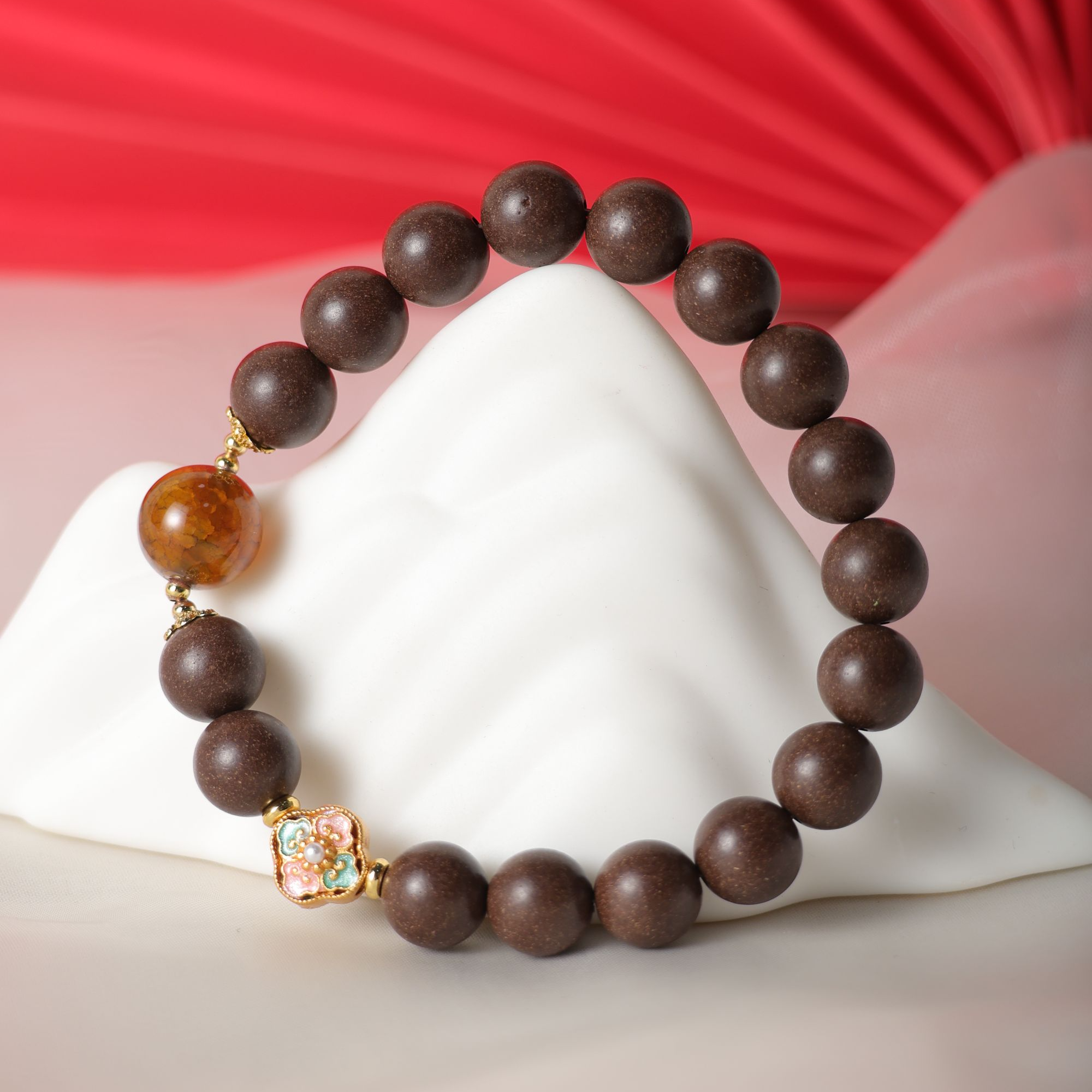 【非遗药香】药香珠  桂枝茯苓丸1.0单圈  CX557