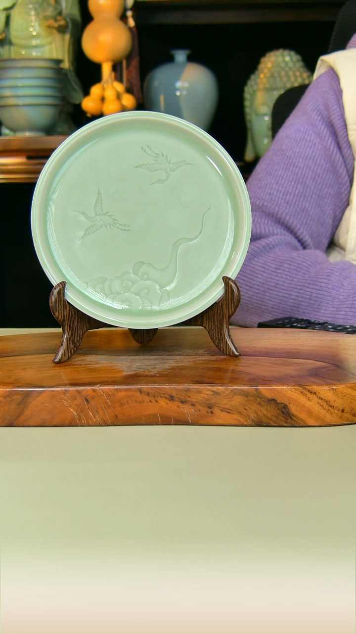 杯子陶无*套装壶承不要换仙鹤全手工