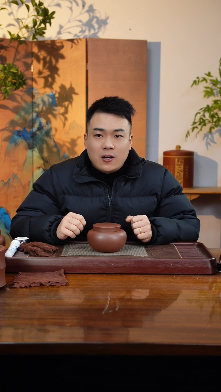 宜兴原矿紫砂茶叶罐