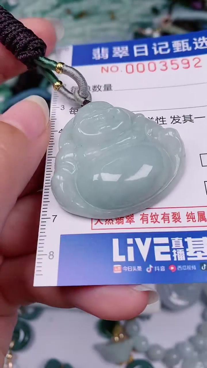 【闪购商品】翡翠颈饰未镶嵌00003592