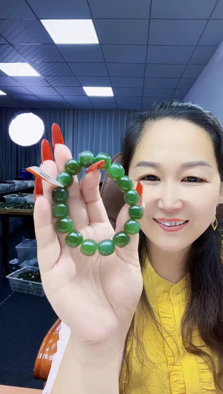 手串未镶嵌和田玉纯天然和田玉青海浓湖水14