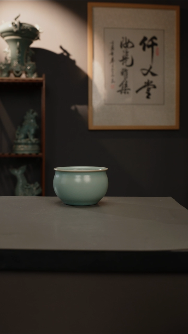 【闪购商品】杯仿古釉原矿  缸杯