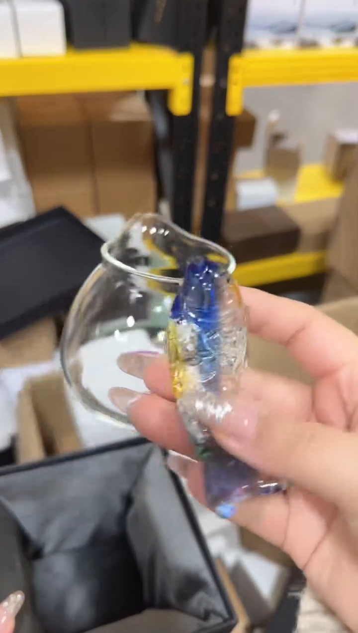 【闪购商品】大鱼侧把公道杯带盒