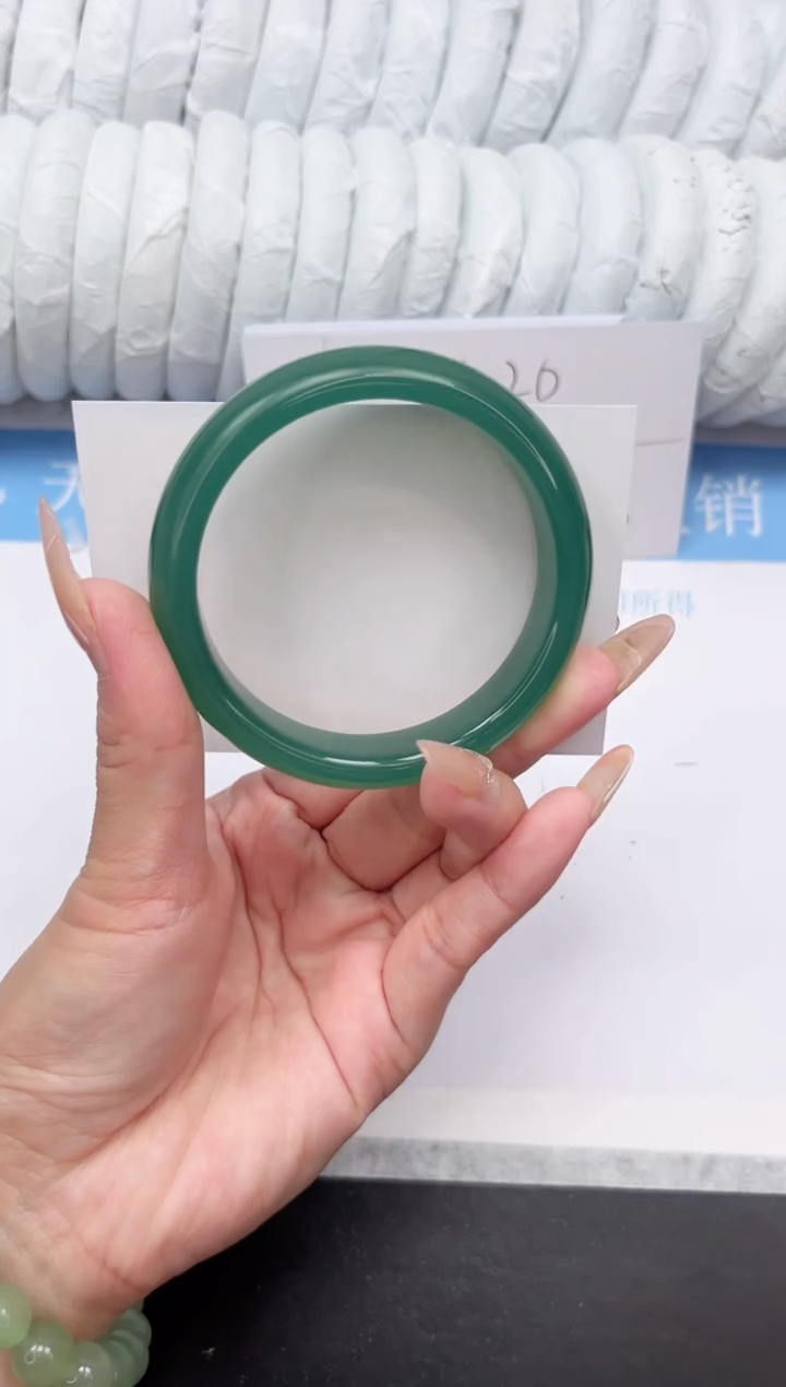 石英质玉手镯未镶嵌202-64.2ZML