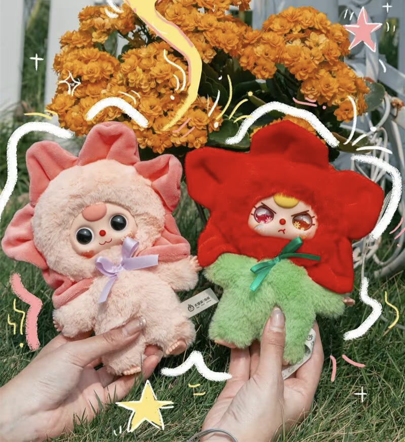 【夏天】春天在哪里毛绒桌面摆件盲盒