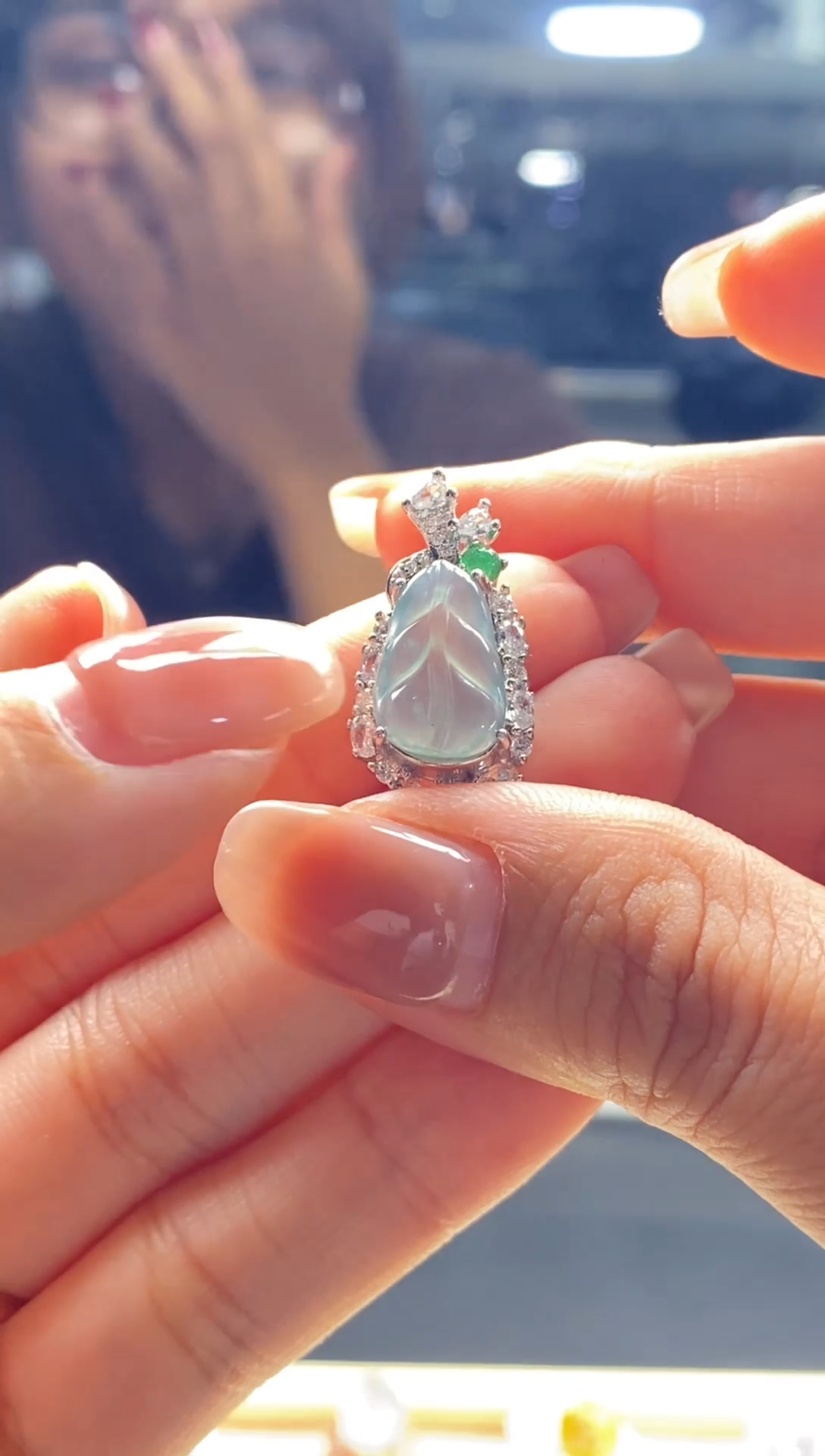 翡翠散珠天然翡翠裸石蛋面42