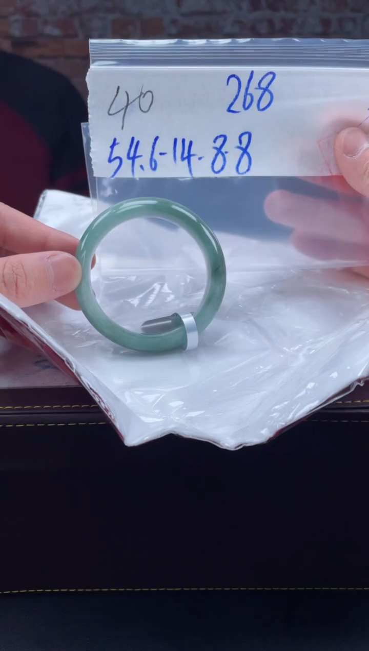 【闪购商品】定制翡翠未镶嵌毛货手镯需精细抛光/手镯40