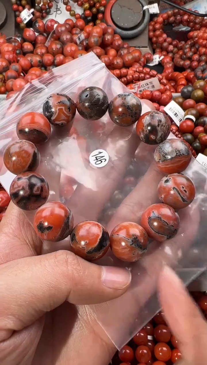 未镶嵌手串南红玛瑙17