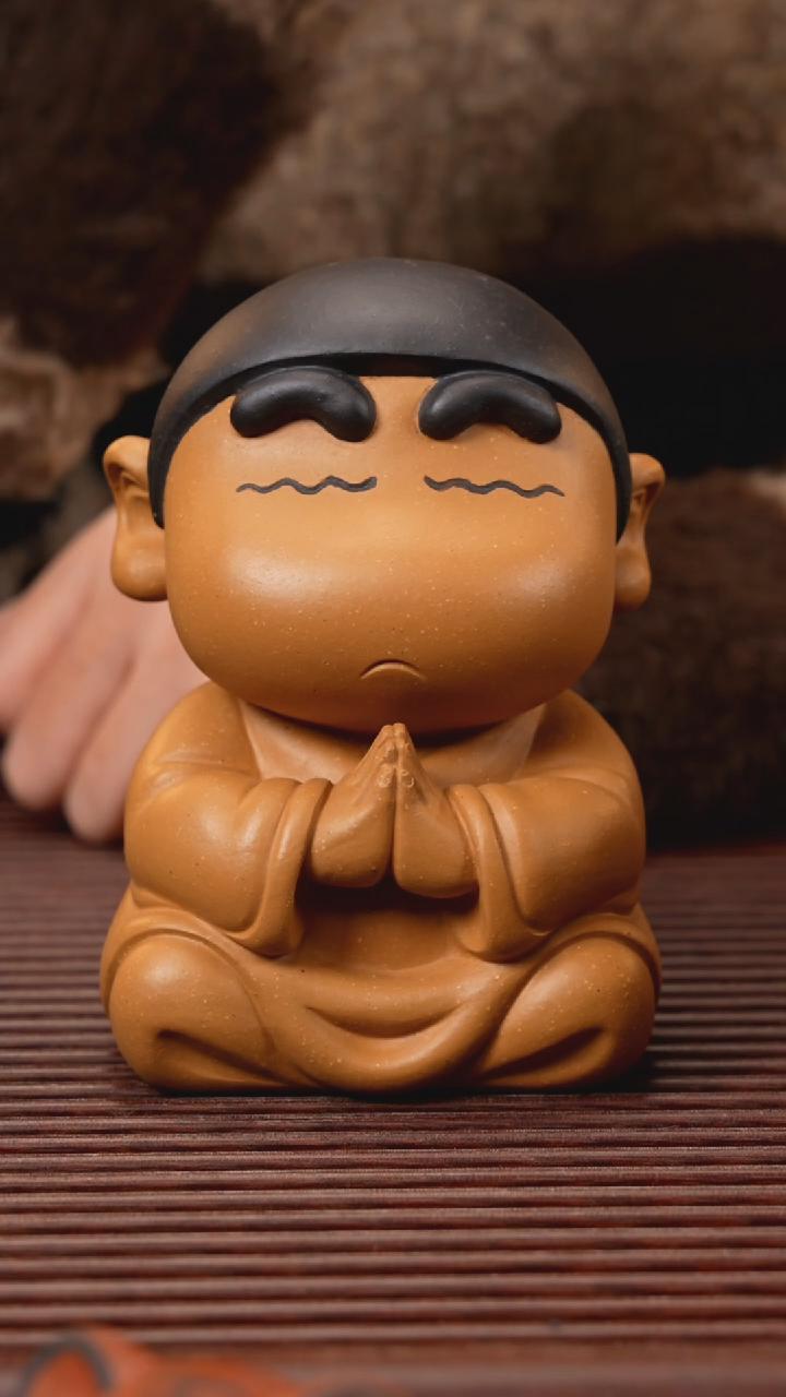 【闪购商品】紫砂茶宠蜡笔小新