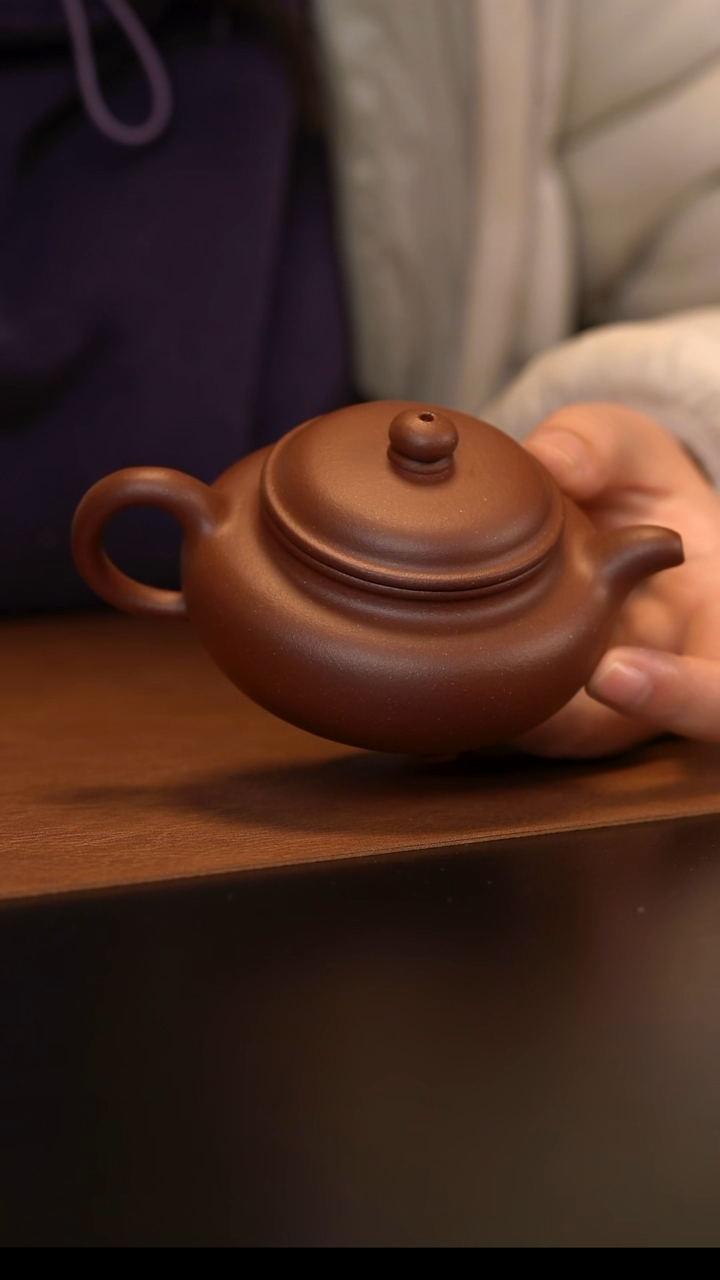 茶壶紫砂宜兴原矿紫砂壶    清水泥  180cc