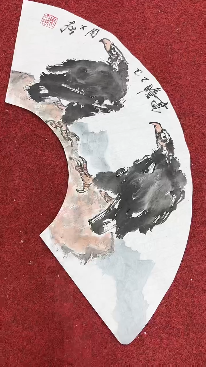 国画周大拙/国画/花鸟