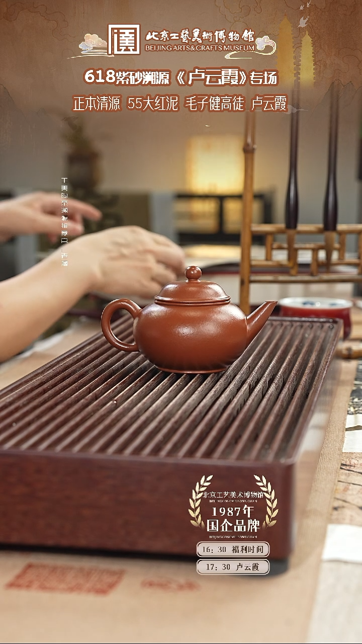 茶壶紫砂国企品牌 陶茶溯源 卢云霞 00