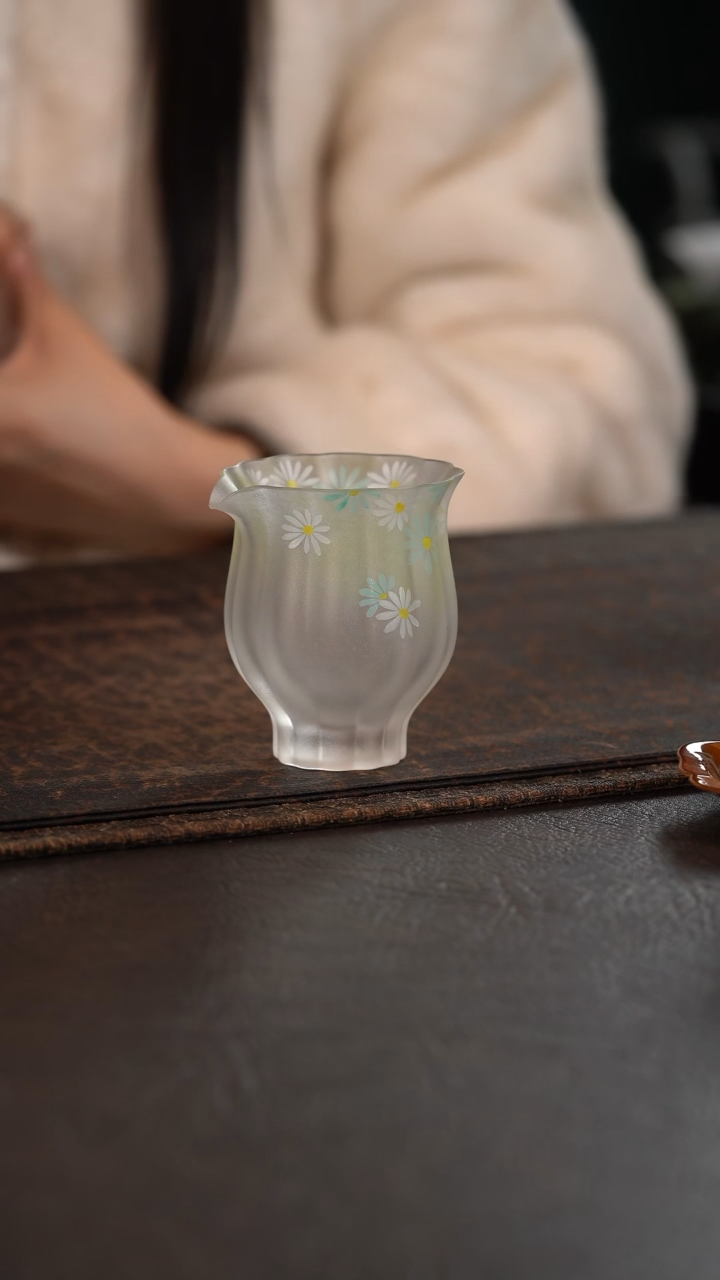 【闪购商品】杯陶瓷杯周边心缘甄加彩公道雏菊