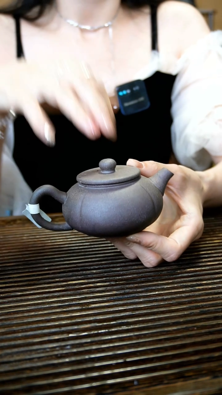 【原矿老岩泥】黑金沙 小南瓜壶