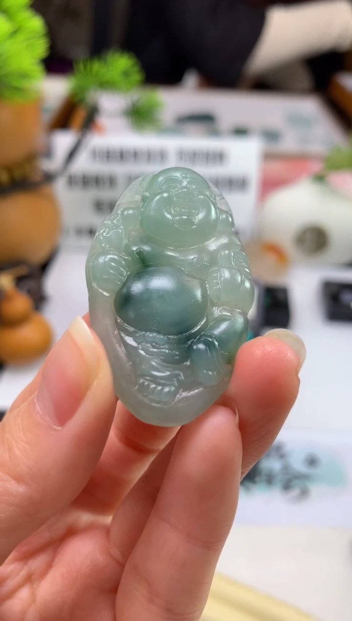 未镶嵌定制翡翠星***头---120534