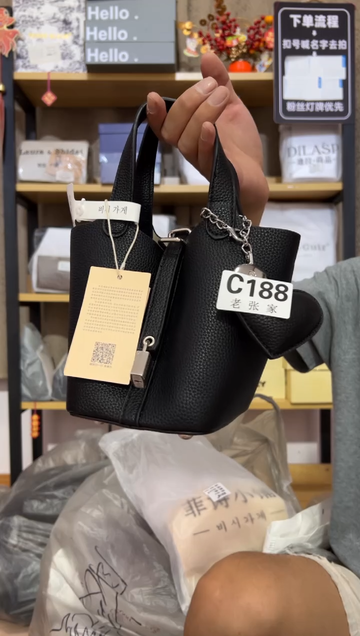 小牛剖层皮革老张家女包188