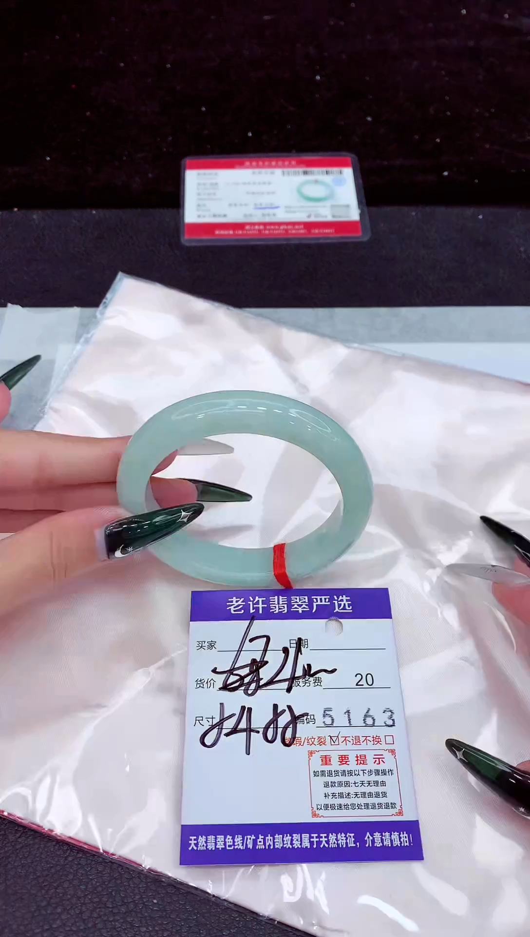 未镶嵌手镯翡翠1