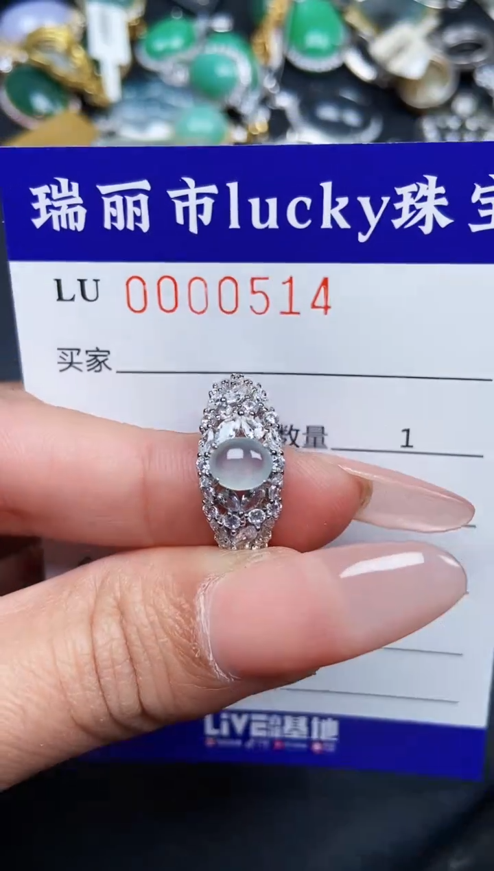 【闪购商品】翡翠颈饰银S925镶嵌0514