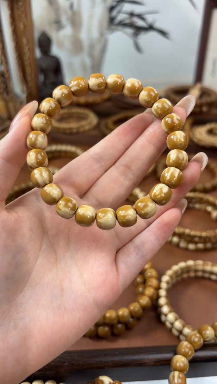 手串紫金鼠D**i10.2实心紫金鼠香橙火焰老型