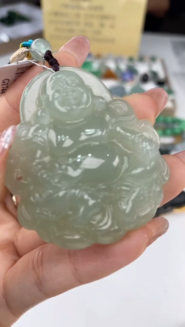 【闪购商品】和田玉吊坠(赠链)未镶嵌25312/静静聊翠