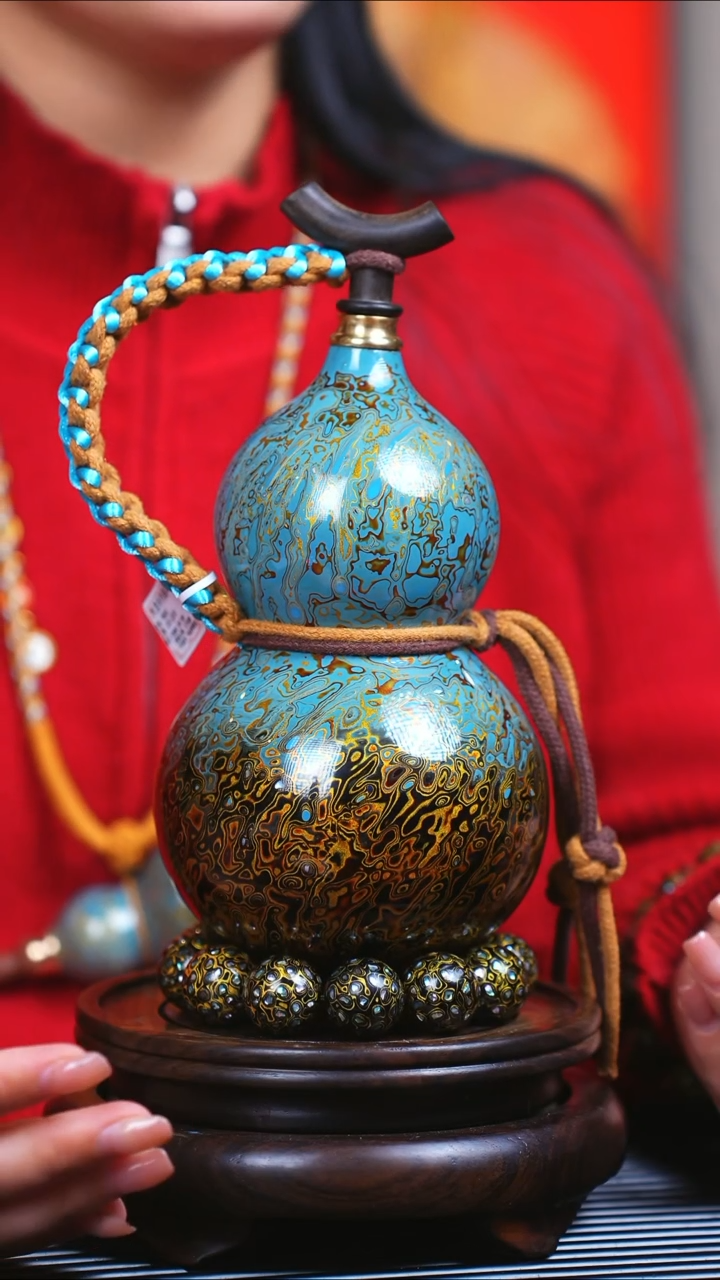 【闪购商品】JH129迎元宵臻选大漆酒葫芦