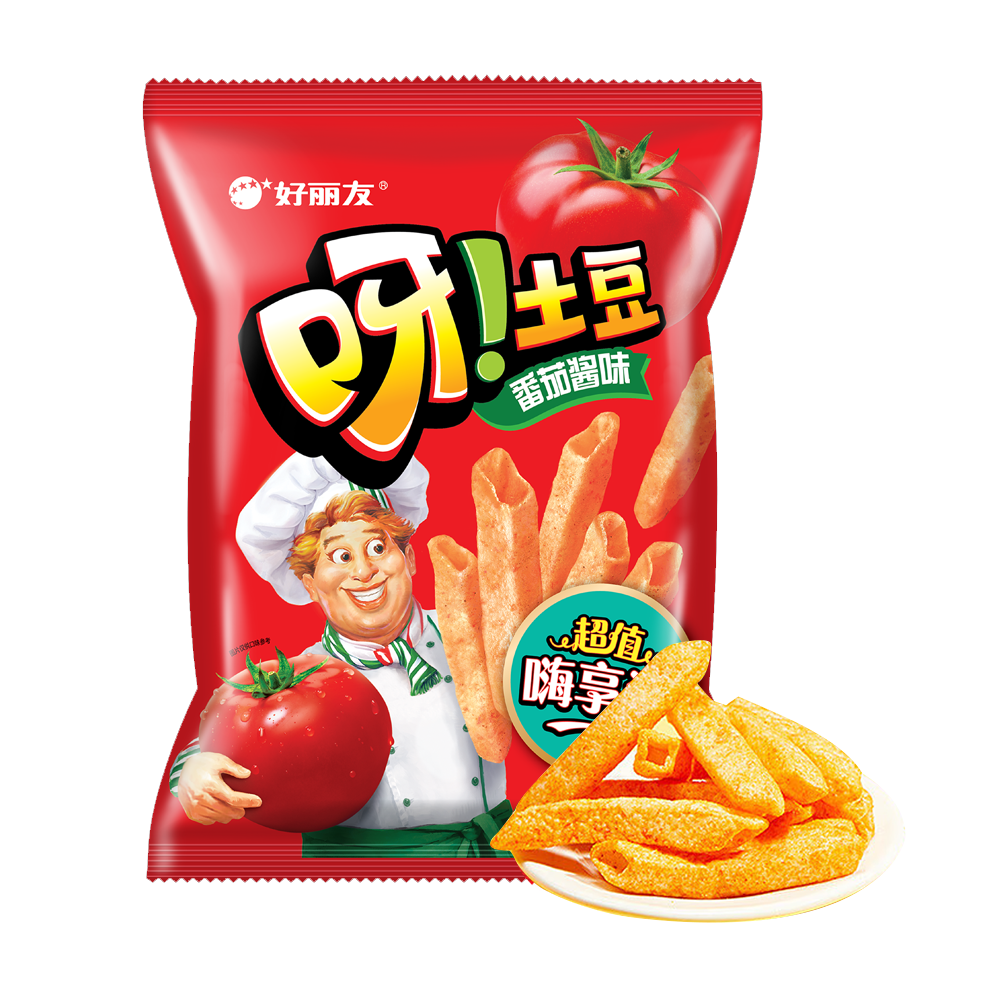 ORION/好丽友 呀!土豆薯条 番茄酱味 130g