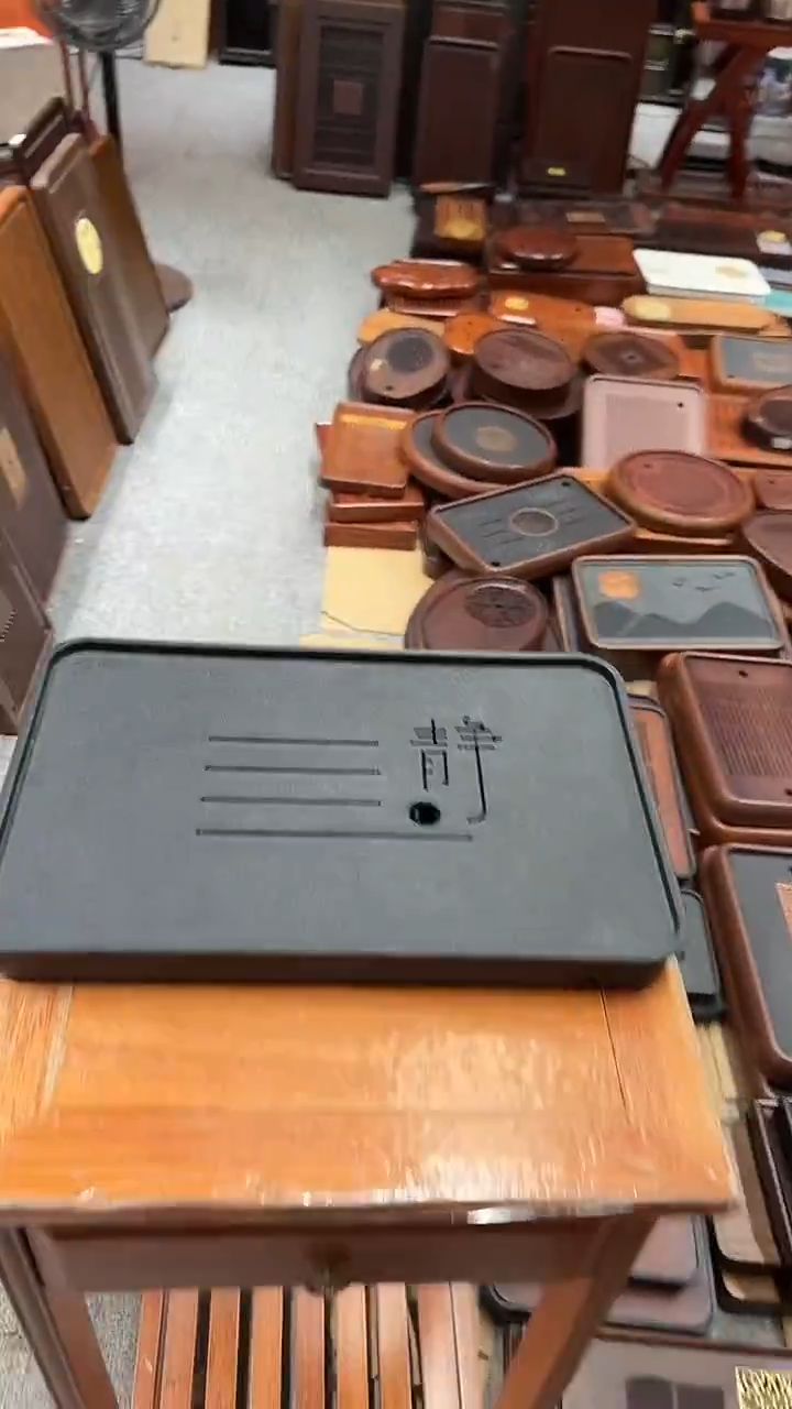 福利静字茶盘长37CM*宽24CM茶盘送管