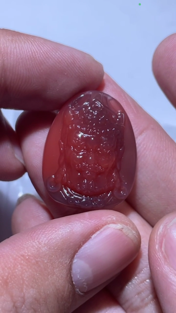 【闪购商品】玛瑙/玉髓黄财神未镶嵌1813-204