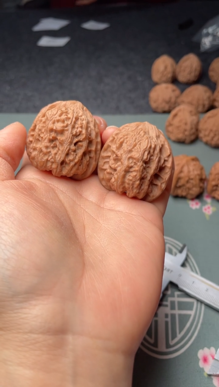 把件文玩核桃w372   战斧  38尺