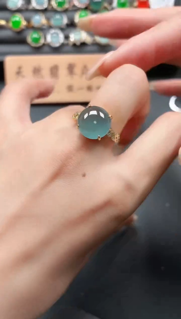 未镶嵌戒指翡翠111