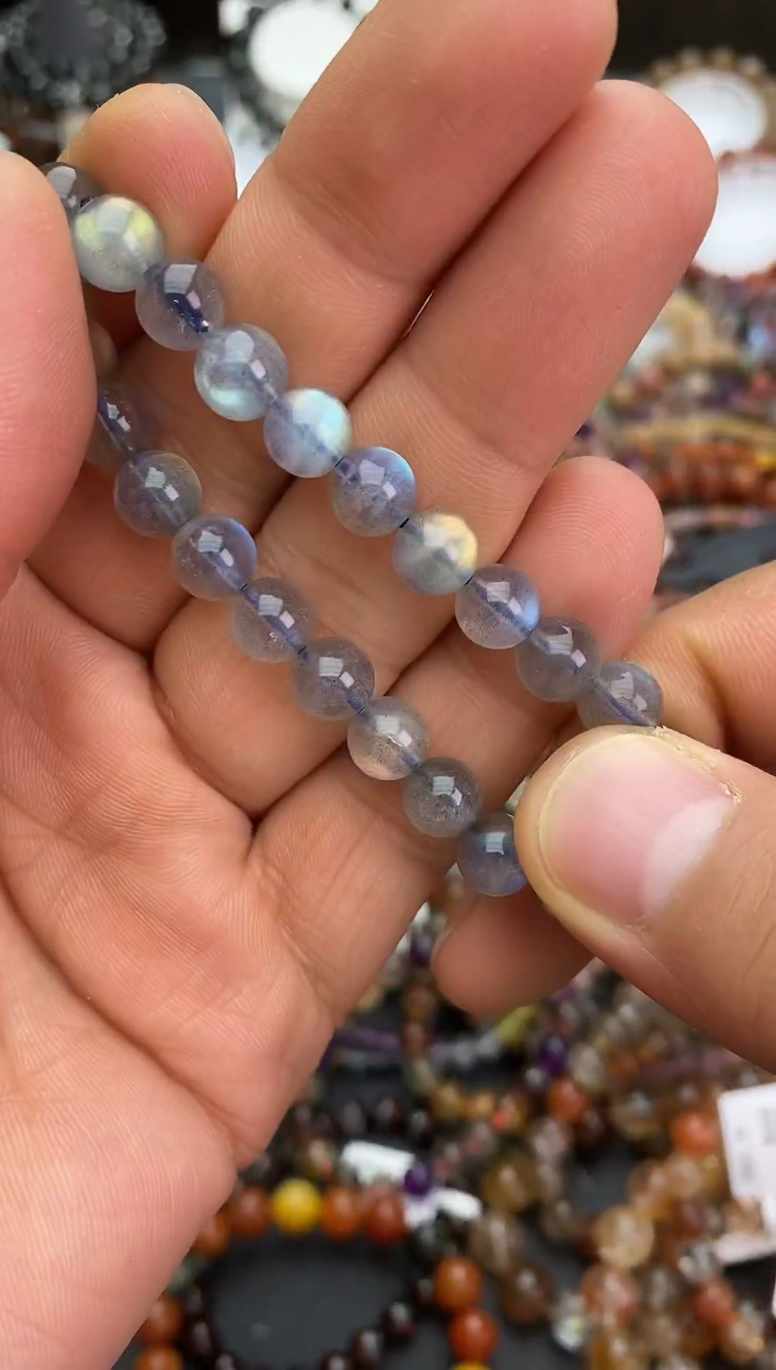 未镶嵌手链拉长石手链