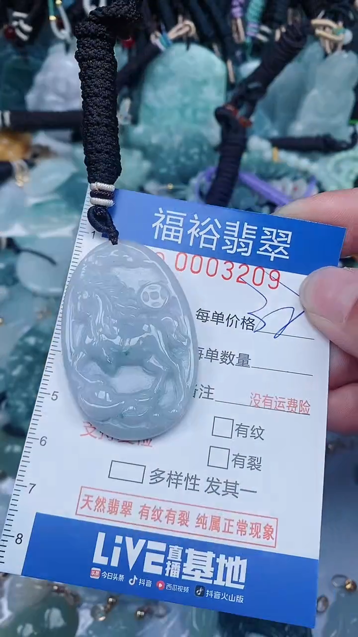 【闪购商品】翡翠颈饰未镶嵌...0003209