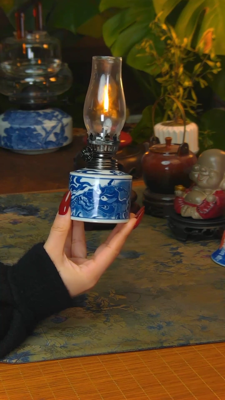 【闪购商品】景德镇陶瓷灯摆件