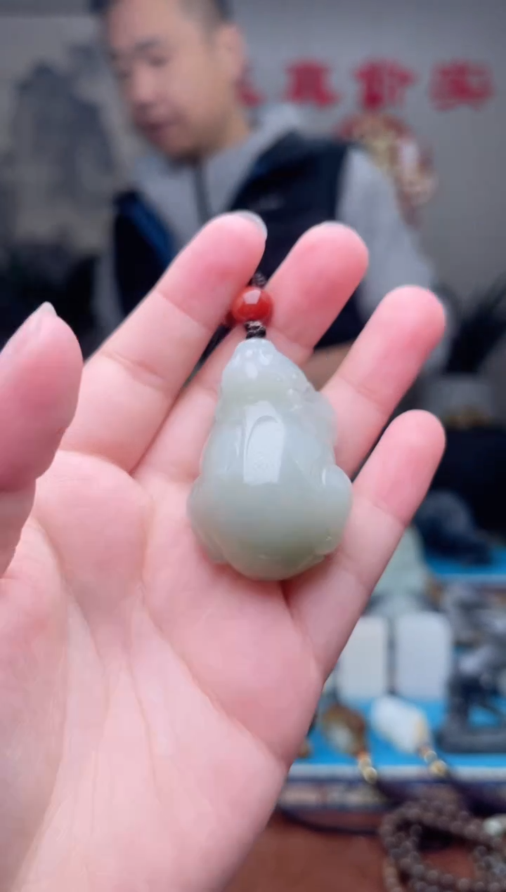 【闪购商品】和田玉未镶嵌挂件1