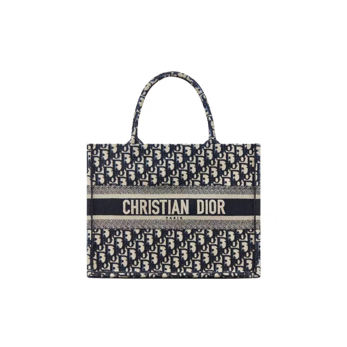 99新 DIOR/迪奥 【交个朋友专属】刺绣中号托特包