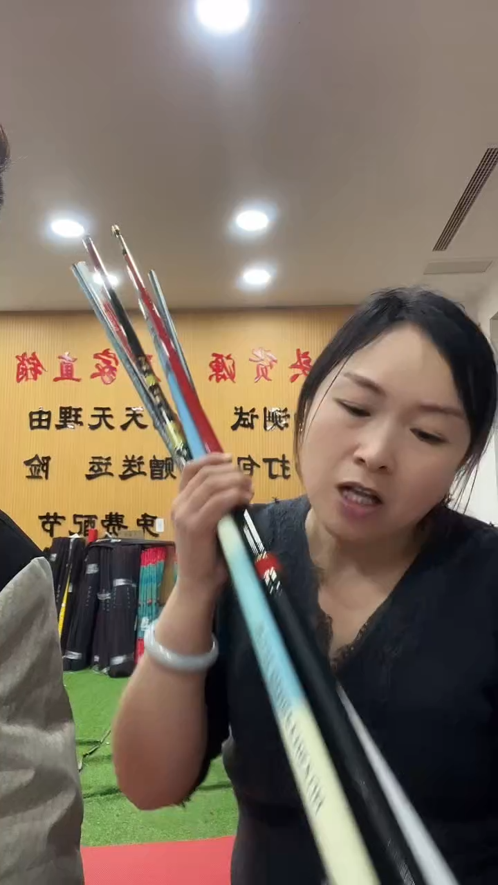 碳素4.8m样品竿随机发